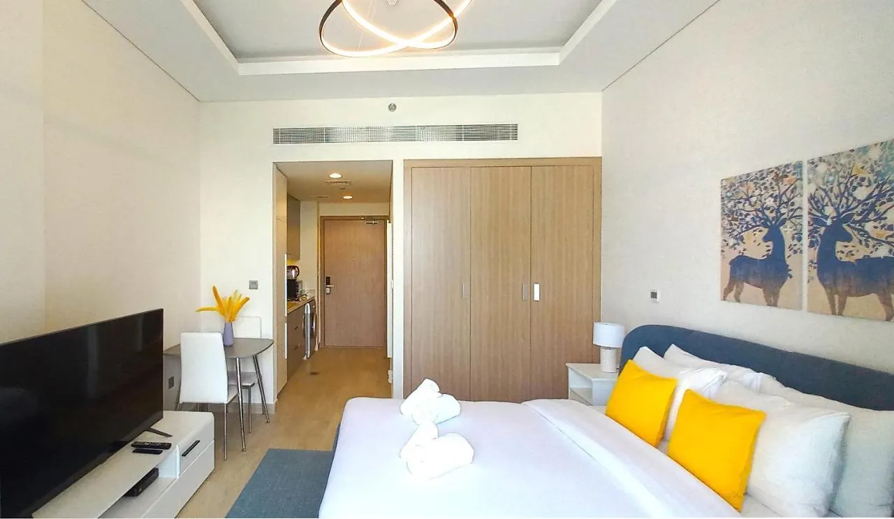 Modern Furnished Studio Farhad Azizi Residence Al Jaddaf Dubai 0*,