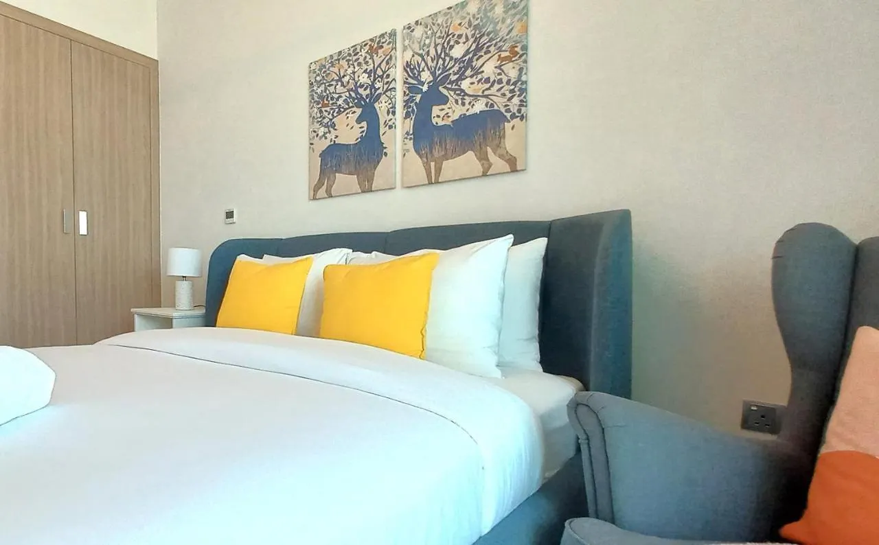 Apartment Modern Furnished Studio Farhad Azizi Residence Al Jaddaf Dubai United Arab Emirates