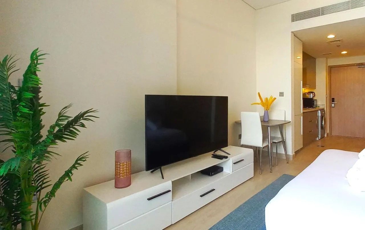 Modern Furnished Studio Farhad Azizi Residence Al Jaddaf Dubai Apartment