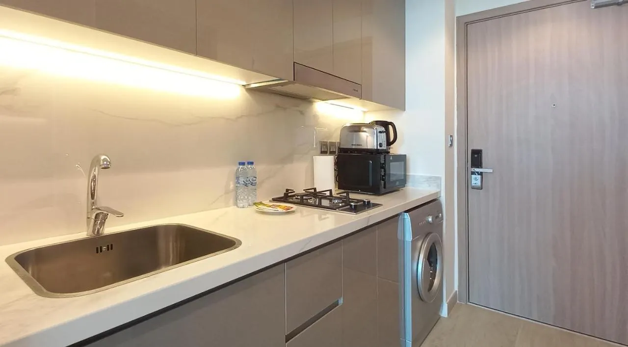 Modern Furnished Studio Farhad Azizi Residence Al Jaddaf Dubai
