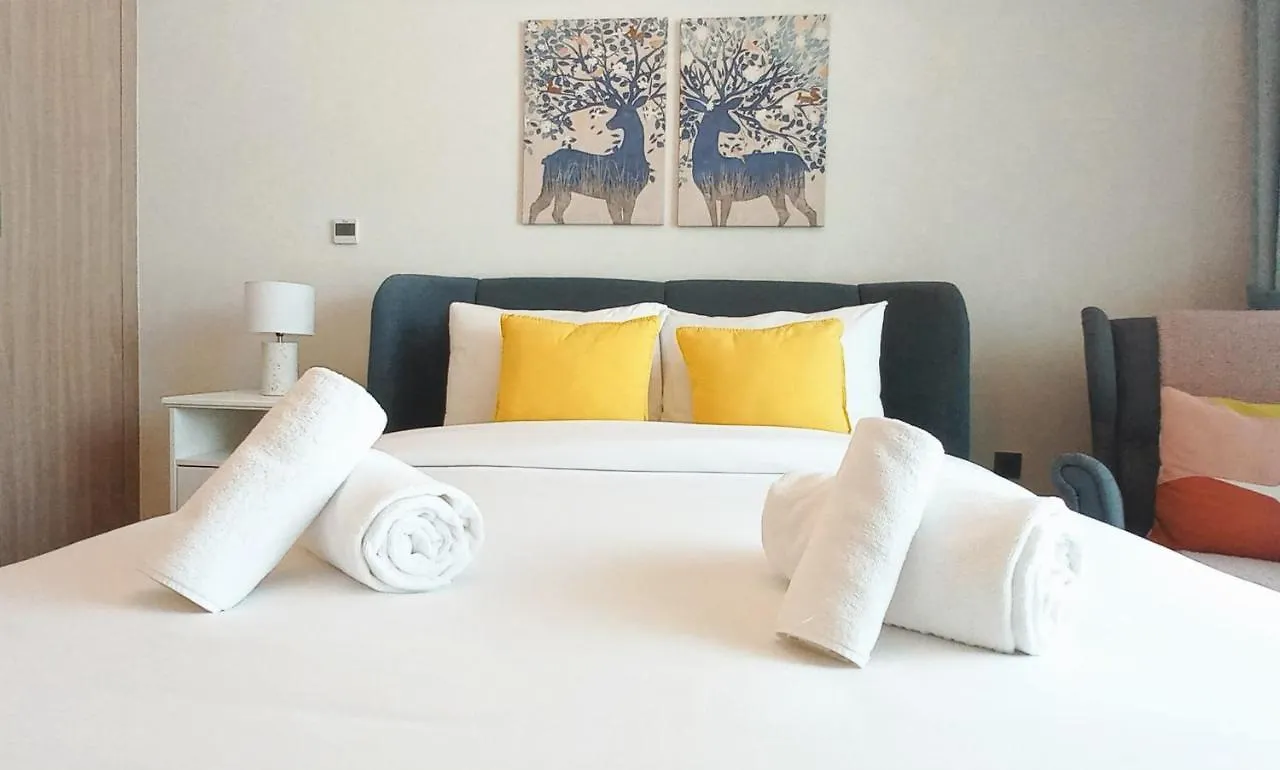 Apartment Modern Furnished Studio Farhad Azizi Residence Al Jaddaf Dubai United Arab Emirates