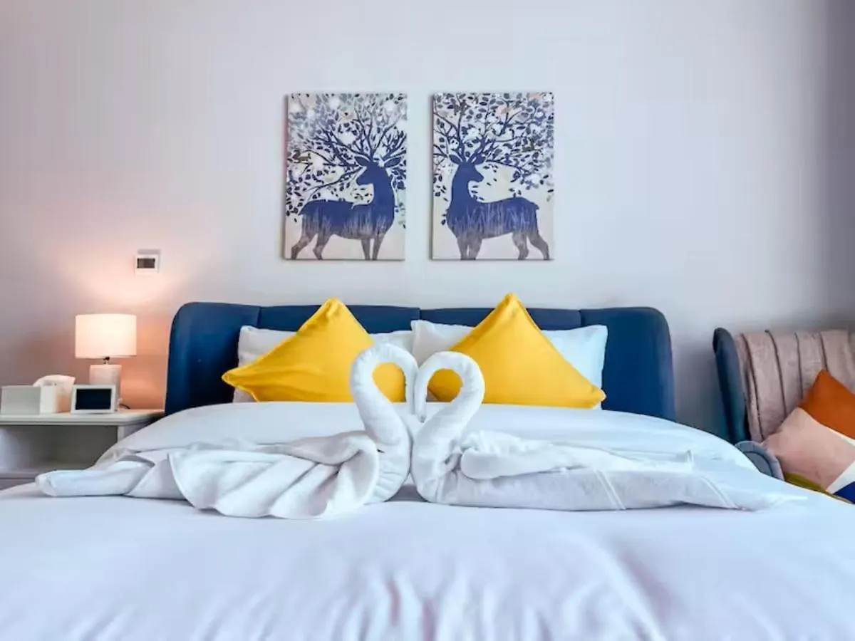 Modern Furnished Studio Farhad Azizi Residence Al Jaddaf Dubai United Arab Emirates